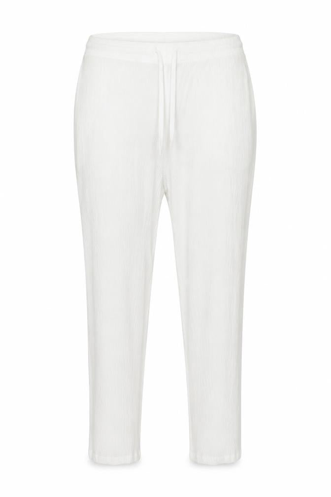 Womens UK Size 18 Damart Regular Fit  White Trousers