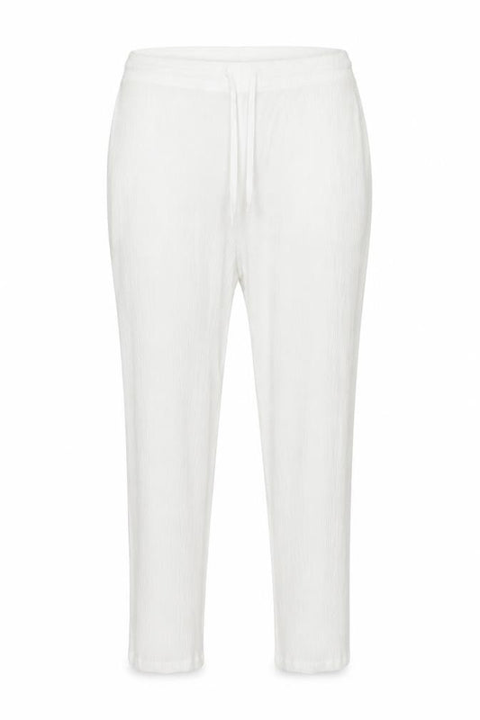 Womens UK Size 18 Damart Regular Fit  White Trousers