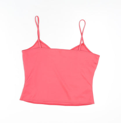 Womens UK Size 14 Wallis Pink Camisole T-Shirt