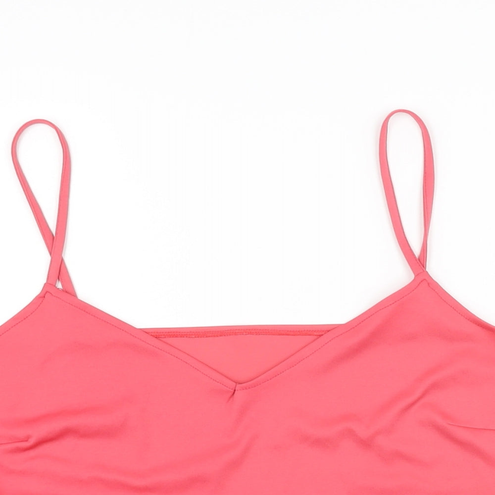 Womens UK Size 14 Wallis Pink Camisole T-Shirt