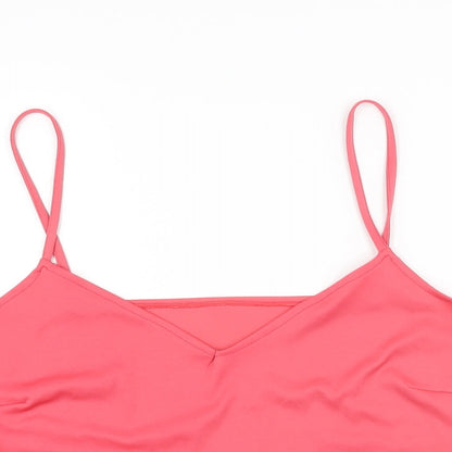 Womens UK Size 14 Wallis Pink Camisole T-Shirt