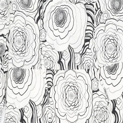Marks and Spencer Womens White Floral Polyester Maxi Size 10 V-Neck Pullover
