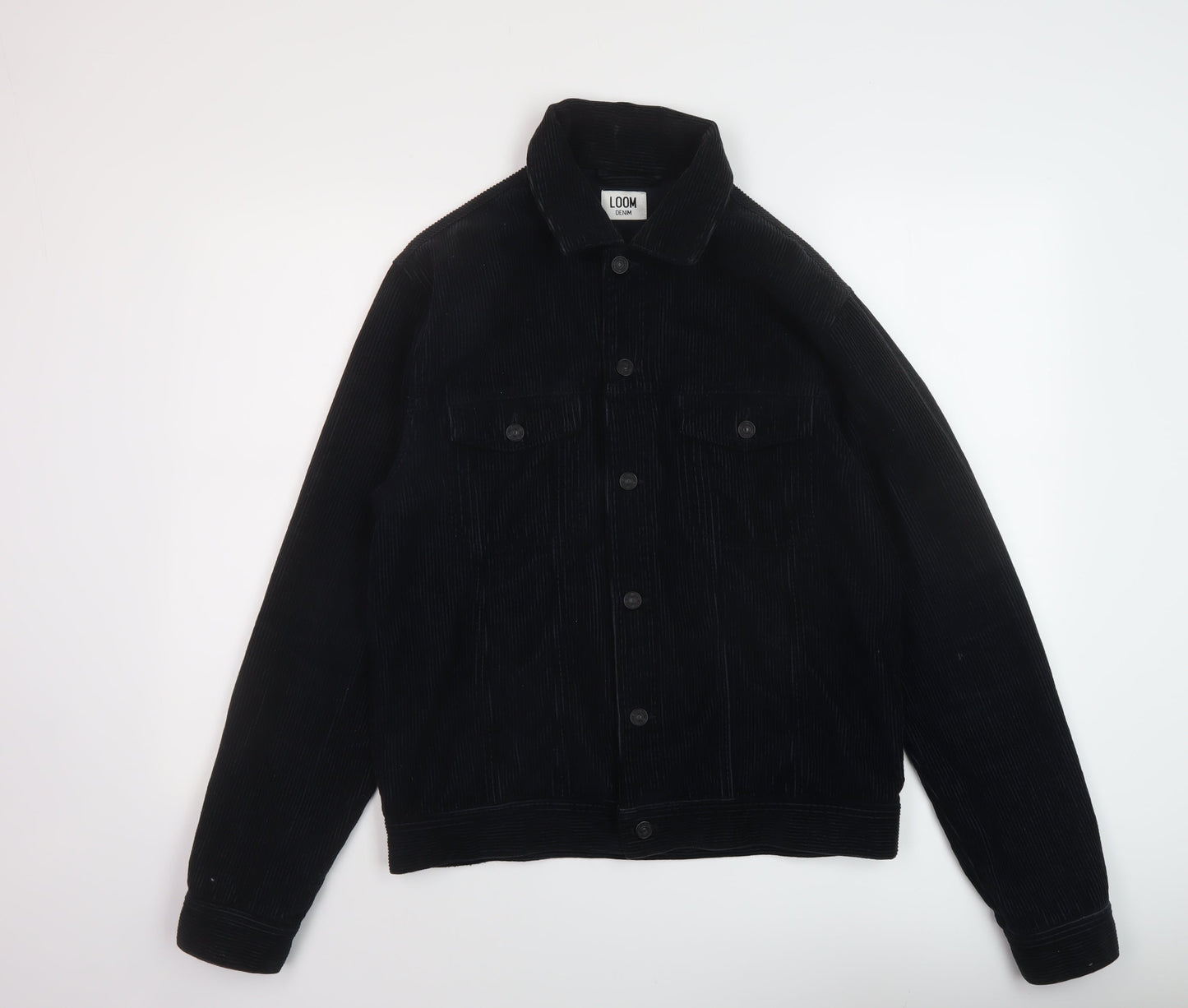 Mens UK Size L Loom Blue Jacket