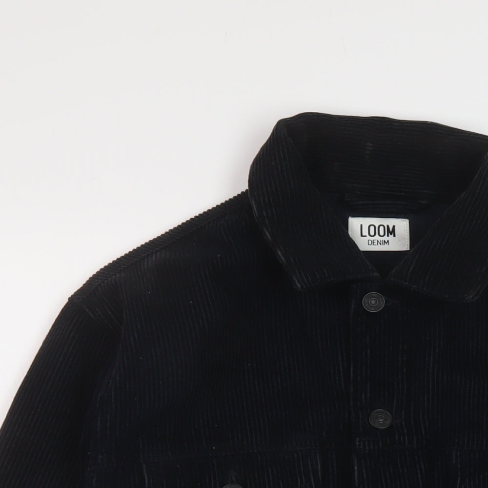 Mens UK Size L Loom Blue Jacket