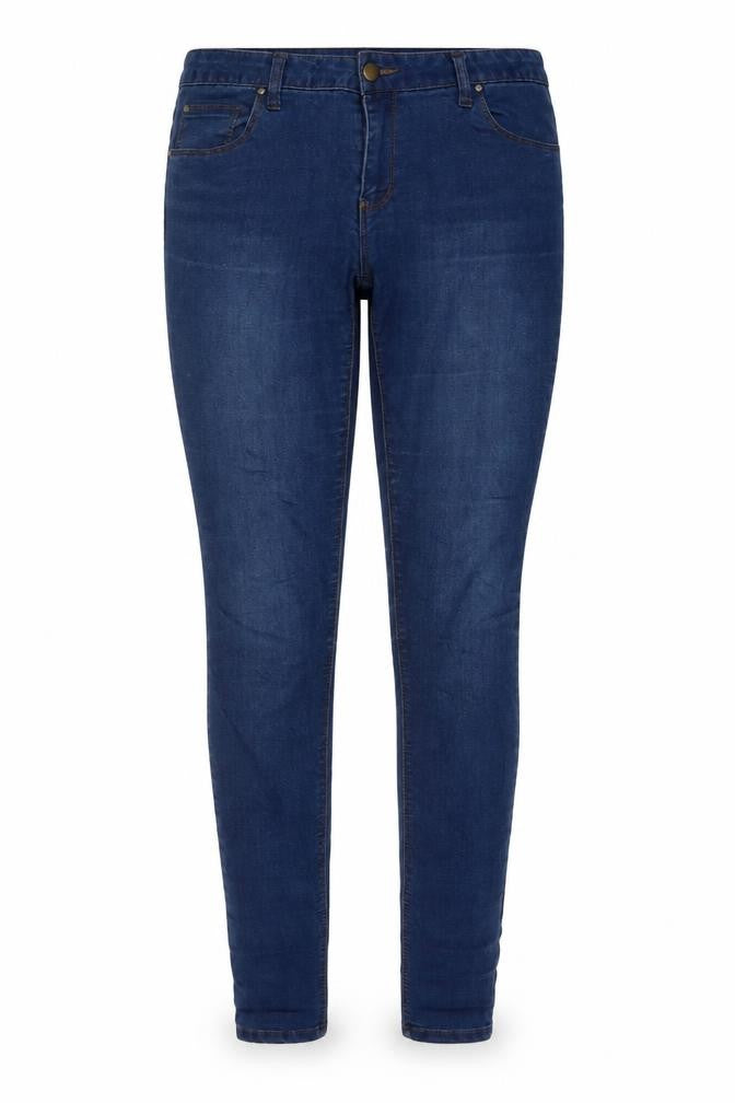 Womens UK Size 12 Denim & Co. Regular Fit Skinny Blue Jeans