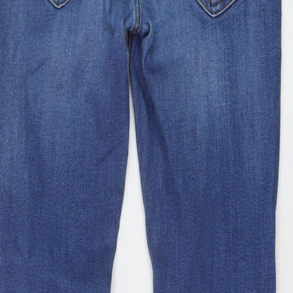Mens UK Size 28 in River Island Regular Fit Skinny Blue Jeans