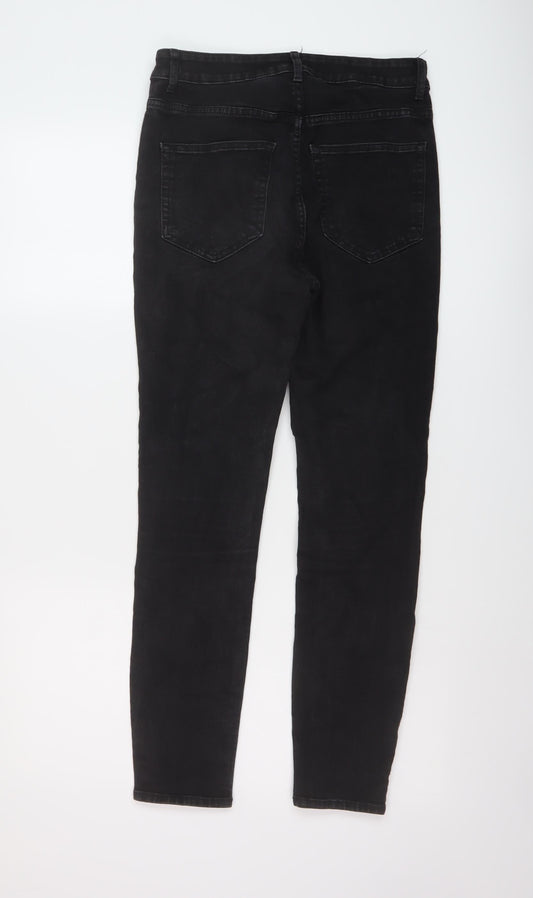 Womens UK Size 10 H&M Regular Fit Jegging Grey Jeans