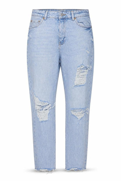 Womens UK Size 10 Denim & Co. Regular Fit Mom Blue Jeans
