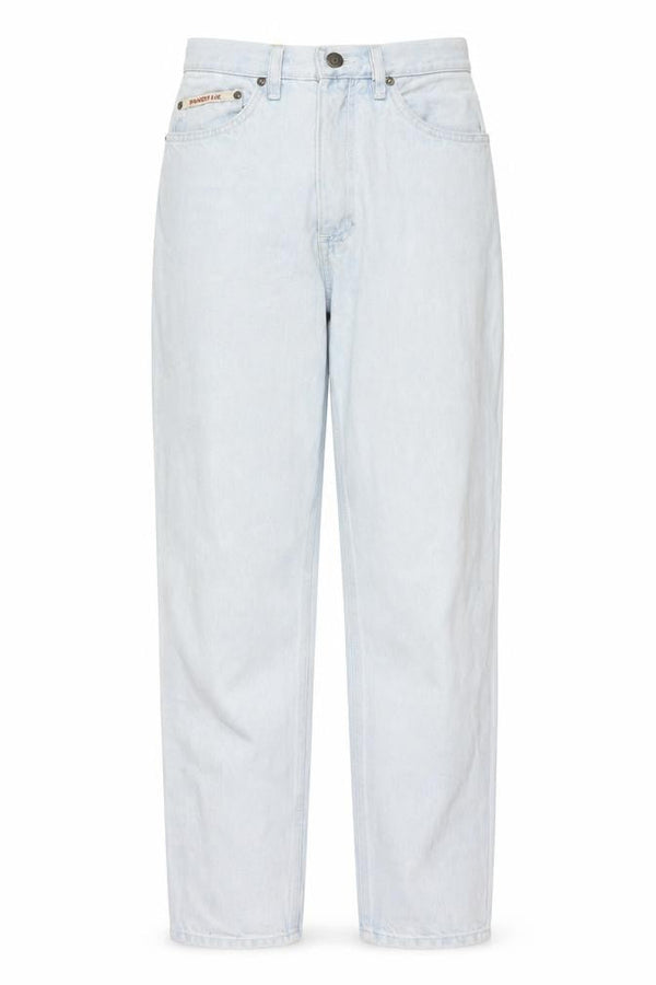 Rambler Womens Blue Cotton Mom Jeans Size 24 in L28 in Regular Button