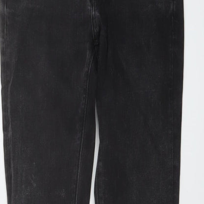 Replay Womens Black Cotton Skinny Jeans Size 25 in L30 in Regular Button