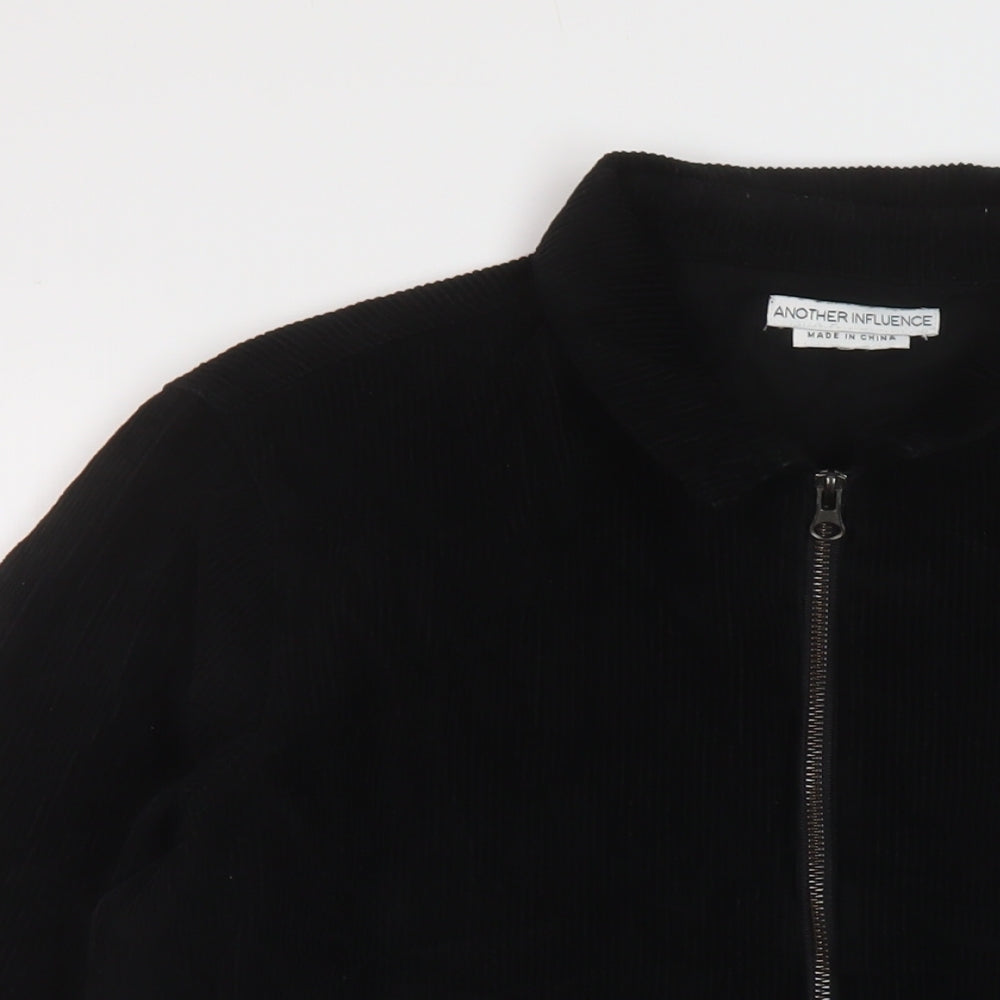 Another Influence Mens Black Jacket Size M Zip