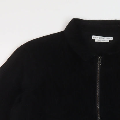 Another Influence Mens Black Jacket Size M Zip
