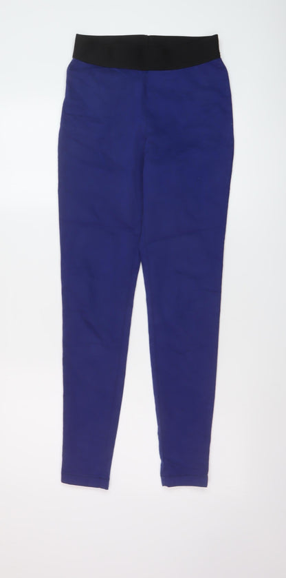 Womens UK Size 8 Marks and Spencer Regular Fit Jegging Blue Jeans