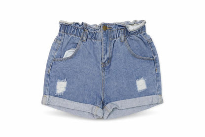 Womens UK Size 6 Nasty Gal Regular Fit Paperbag Shorts