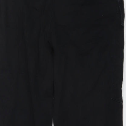 Womens UK Size 8 H&M Regular Fit  Black Trousers