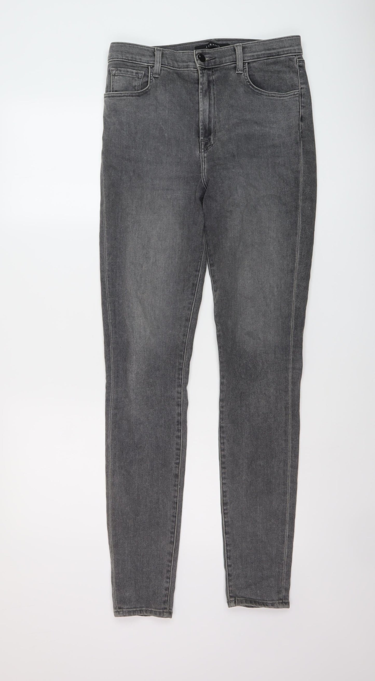 Womens UK Size 28 in J Brand Regular Fit Skinny Grey Jeans