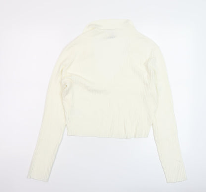 Womens UK Size L H&M Ivory Pullover Jumper