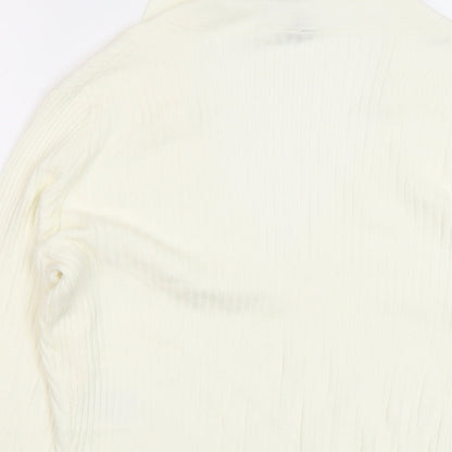 Womens UK Size L H&M Ivory Pullover Jumper