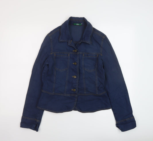 Womens UK Size 10 Marks and Spencer Blue Jacket