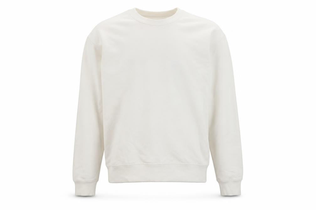 Mens UK Size L Zara Ivory Pullover Sweatshirt