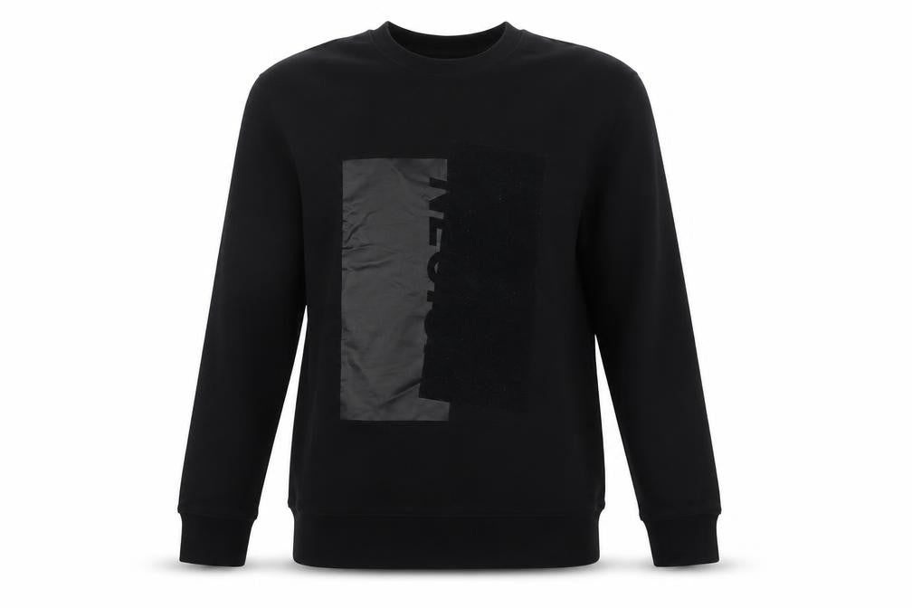Womens UK Size M H&M Black Pullover Sweatshirt