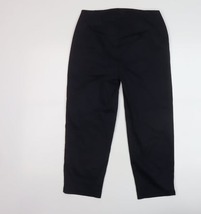 Womens UK Size 8 Marks and Spencer Regular Fit  Blue Trousers