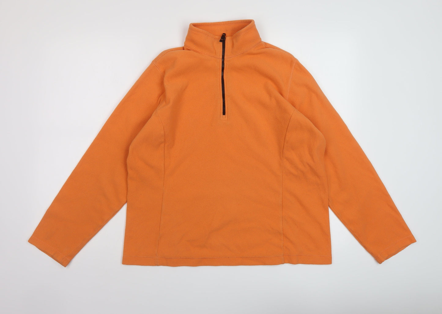 Womens UK Size 10 Land's End Orange Pullover Sweatshirt