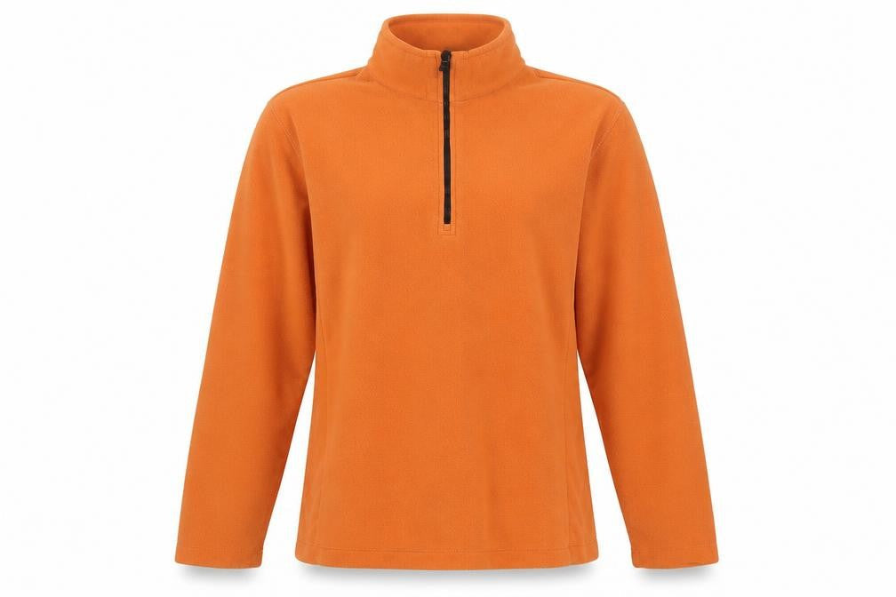 Womens UK Size 10 Land's End Orange Pullover Sweatshirt