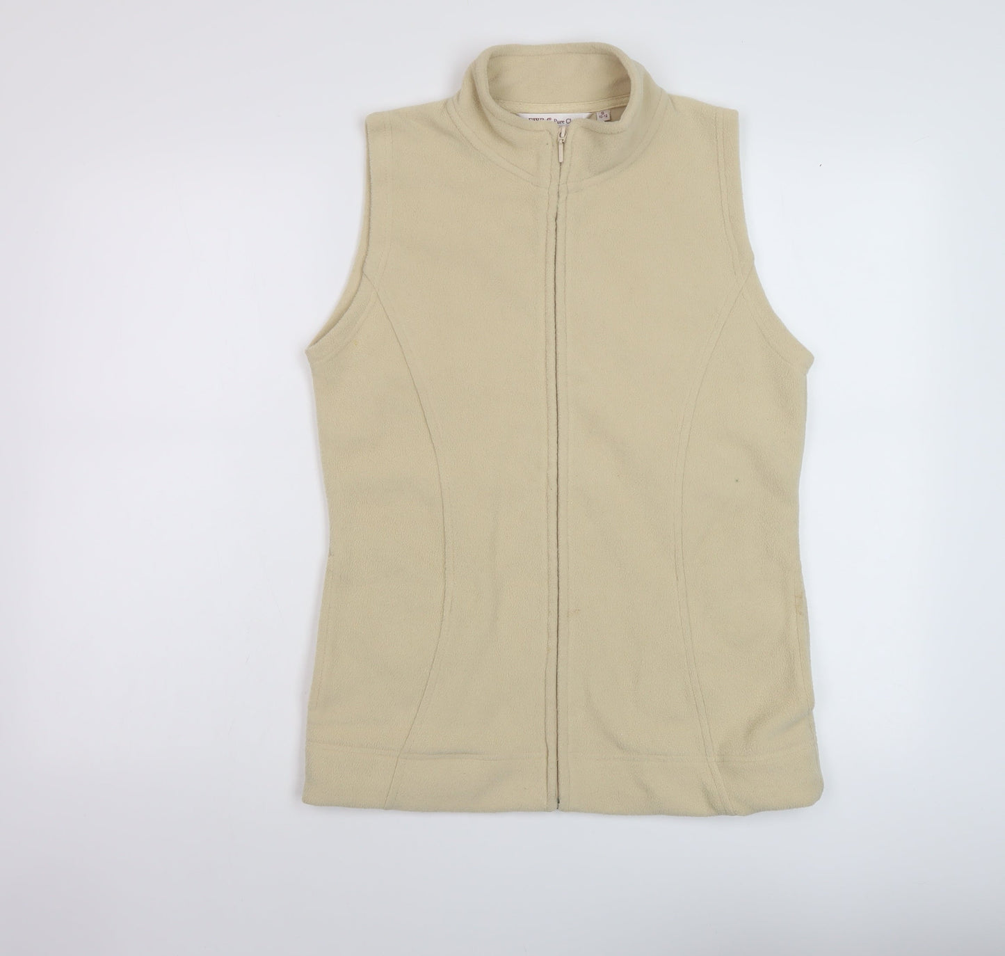 Womens UK Size 10 EWM Beige Gilet
