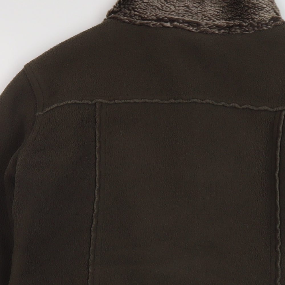 Womens UK Size 10 Marks and Spencer Brown Jacket