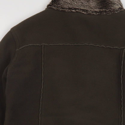 Womens UK Size 10 Marks and Spencer Brown Jacket