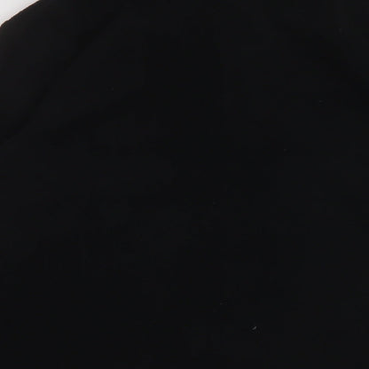 Freedom Trail Womens Black Polyester Pullover Sweatshirt Size 8 Zip