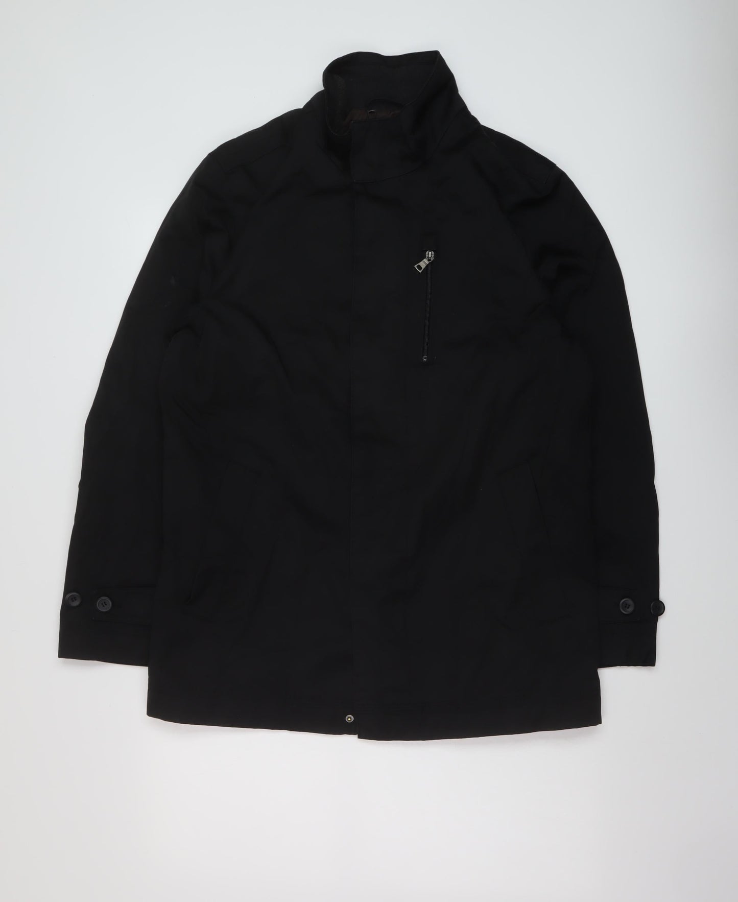 Mens UK Size S Marks and Spencer Black Jacket