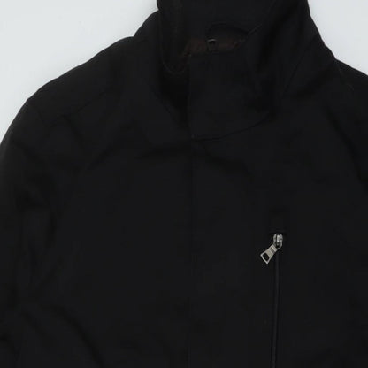 Mens UK Size S Marks and Spencer Black Jacket