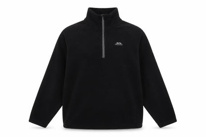 Tresapass Womens Black Polyester Pullover Sweatshirt Size L Zip