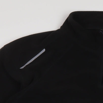 TruffleShuffle Mens Black Polyester Pullover Sweatshirt Size 2XL