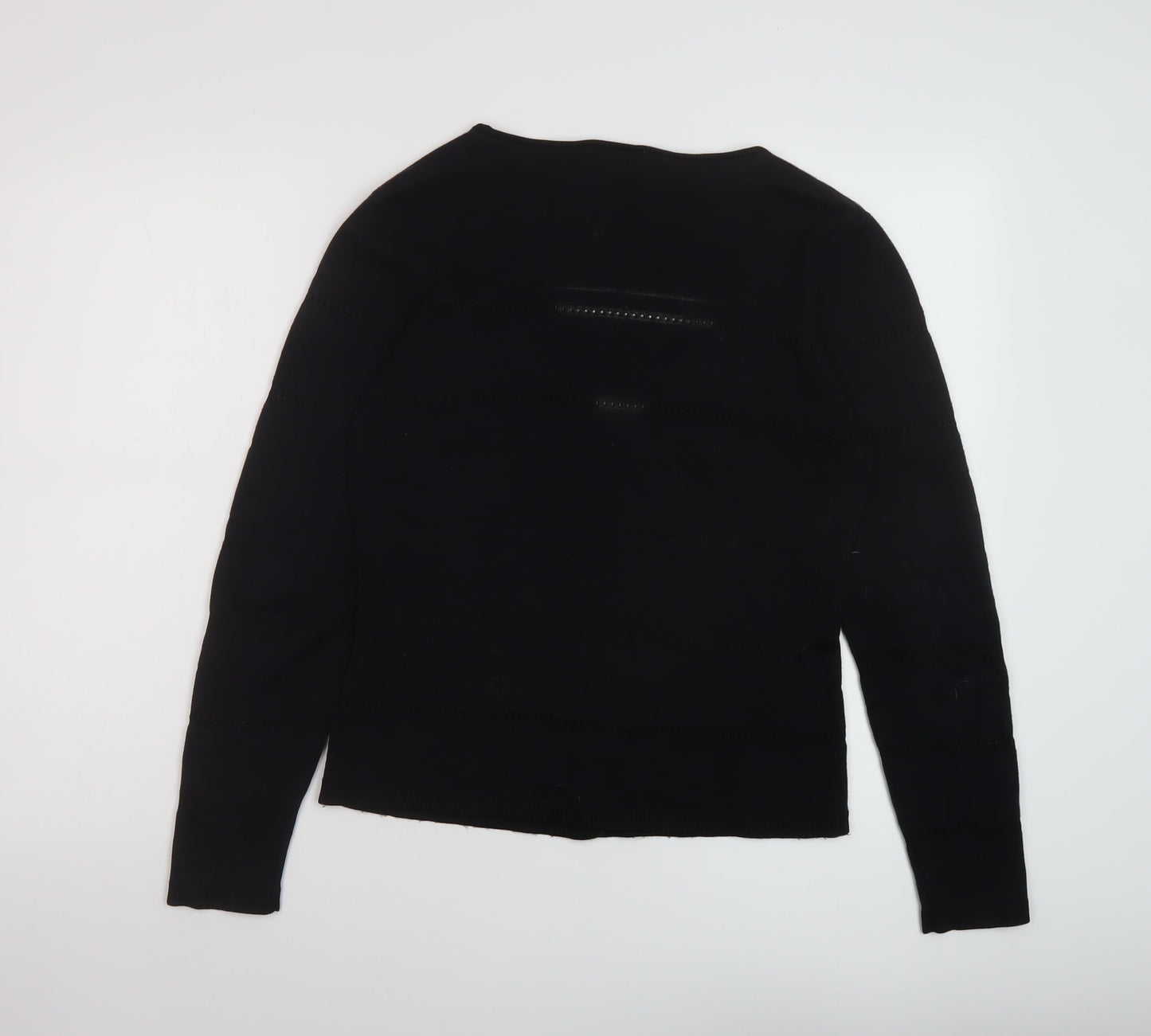 Womens UK Size S Preview Black Cardigan Jumper