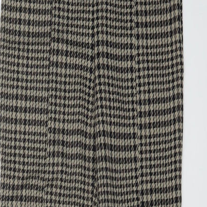 Womens UK Size S H&M Regular Fit  Brown Trousers
