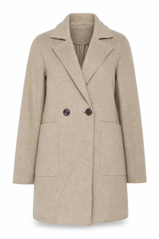 Womens UK Size 6 NEXT Beige Overcoat