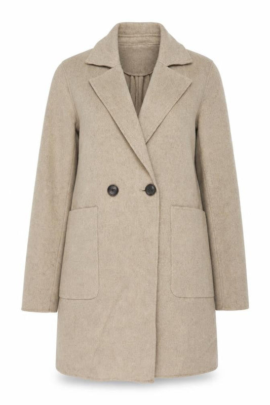Womens UK Size 6 NEXT Beige Overcoat