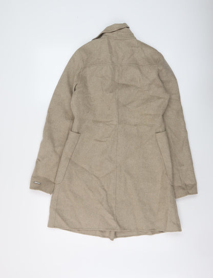 Womens UK Size 6 NEXT Beige Overcoat