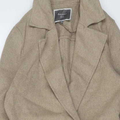 Womens UK Size 6 NEXT Beige Overcoat