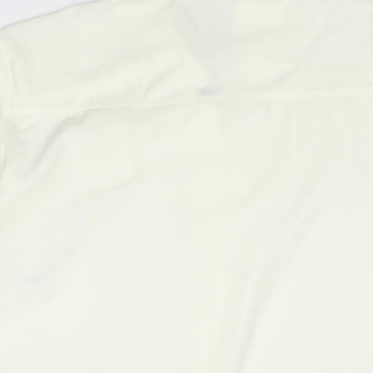 Womens UK Size 10 St Michael Ivory Basic Blouse