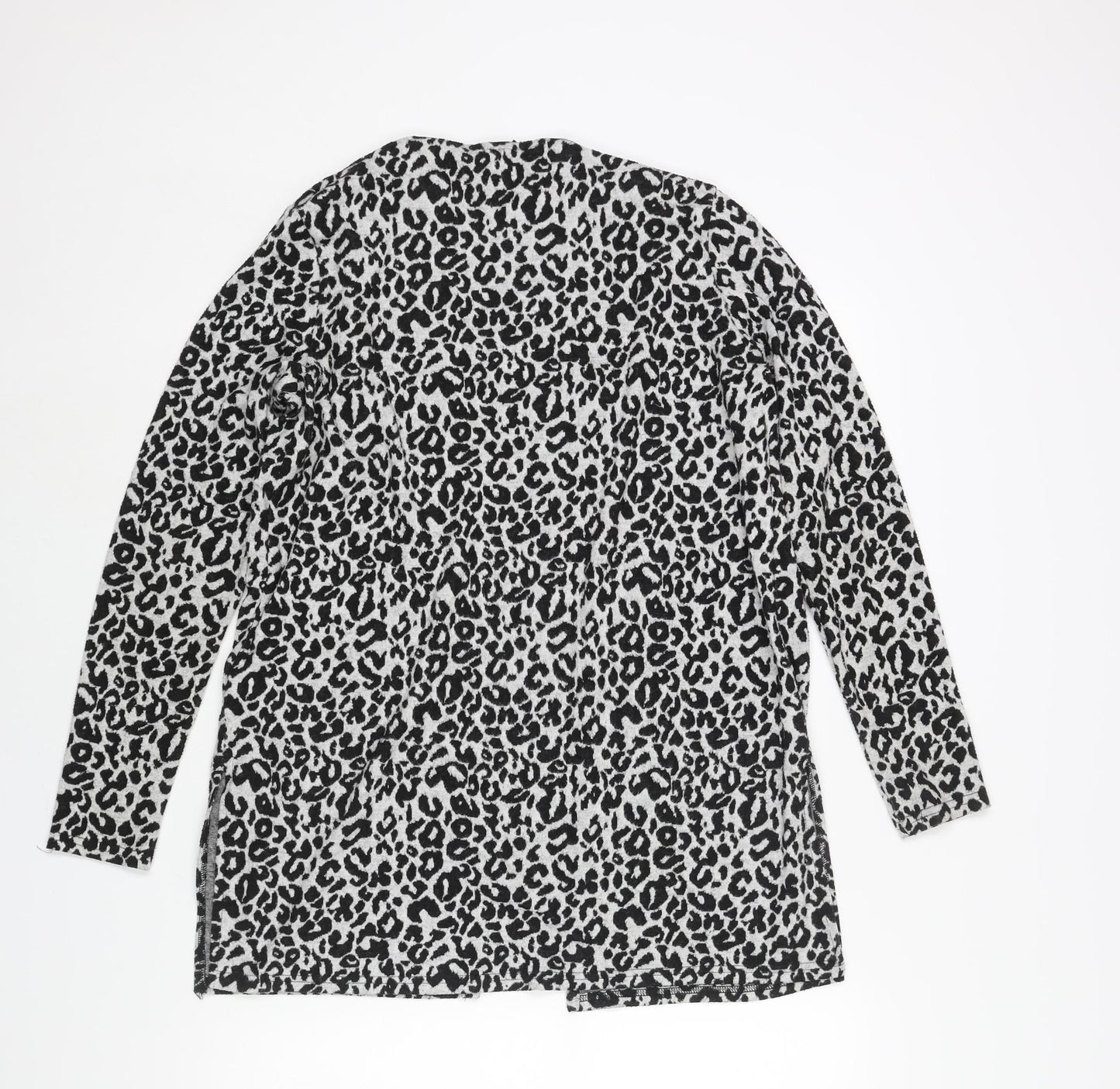 Womens UK Size S Divided by H&M Grey Cardigan Jumper