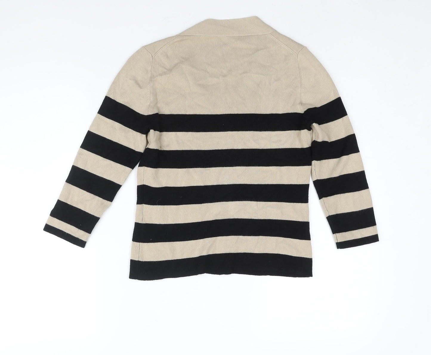 Womens UK Size S Precis Beige Pullover Jumper