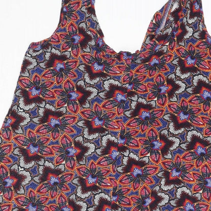 Womens UK Size 8 Marks and Spencer Multicoloured Tunic Blouse