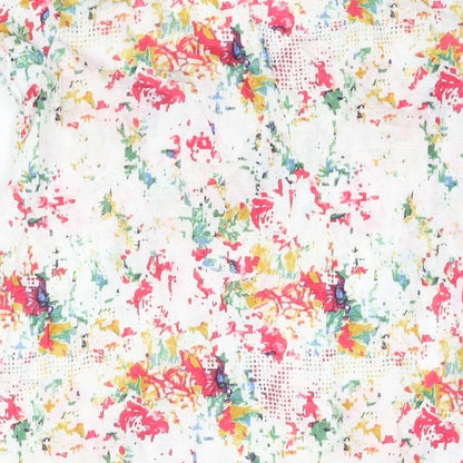 Womens UK Size 10 Per Una Multicoloured Basic Blouse