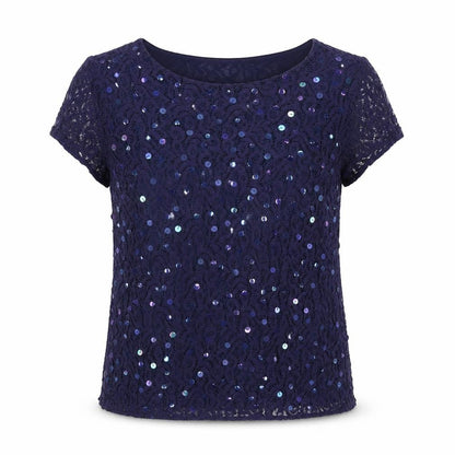 Womens UK Size M LOFT Blue Basic Blouse