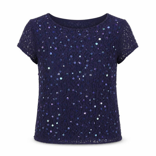 Womens UK Size M LOFT Blue Basic Blouse