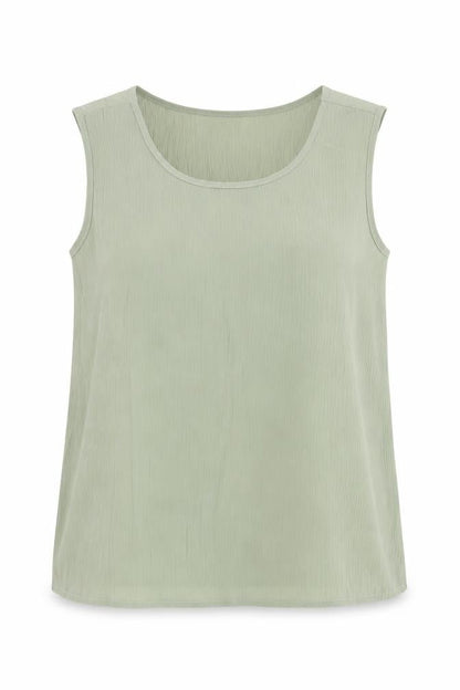 Womens UK Size 10 Hamells Green Camisole Blouse